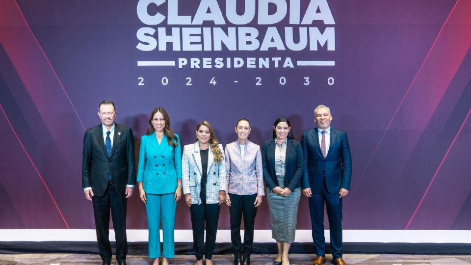 Se reúne Claudia Sheinbaum con gobernadores de la región.