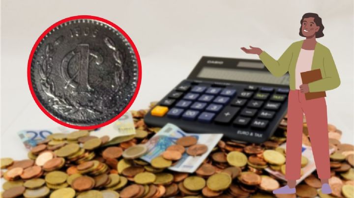 Así es la moneda de 1 que vale 50,000 pesos; es única y pagará el festival del Grito de Independencia