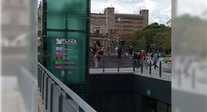 Así es la plaza subterránea de Guadalajara; casi queda en el olvido