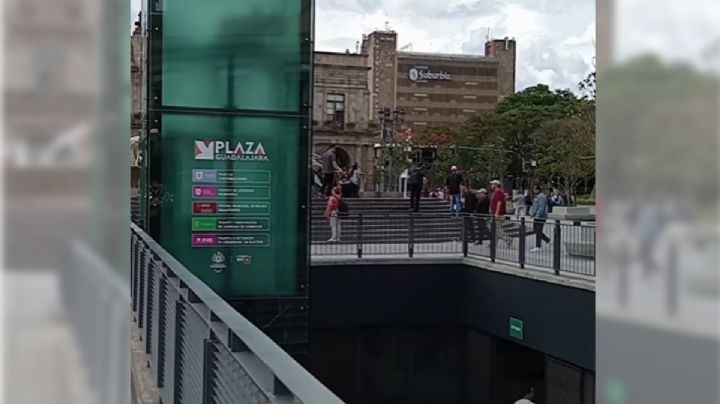 Así es la plaza subterránea de Guadalajara; casi queda en el olvido