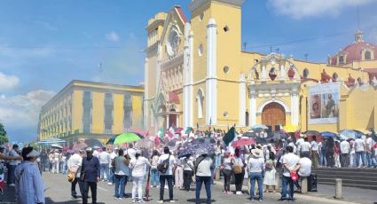 Alumnos de Derecho UV marchan en Xalapa contra la Reforma al Poder Judicial