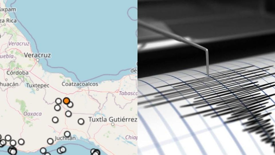 Se registra temblor hoy domingo 1 de septiembre en Veracruz