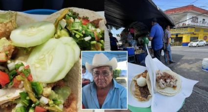 ¿Quién es Don Marcos, dueño de los tacos callejeros más famosos de Xalapa?