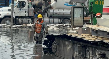 Avanza construcción de colectores para evitar nuevas inundaciones en Chalco