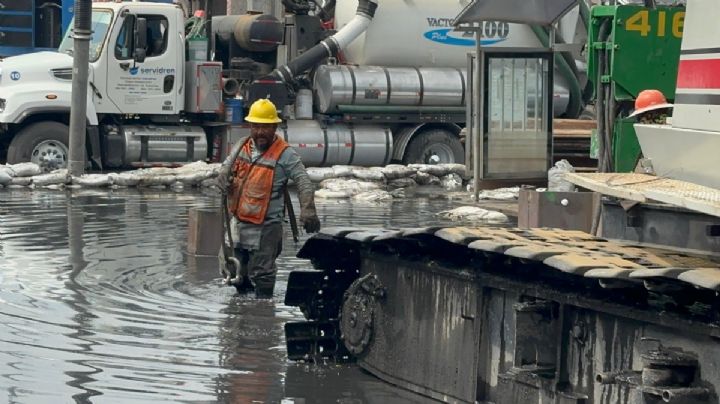 Avanza construcción de colectores para evitar nuevas inundaciones en Chalco