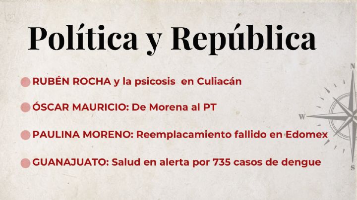 POLÍTICA Y REPÚBLICA
