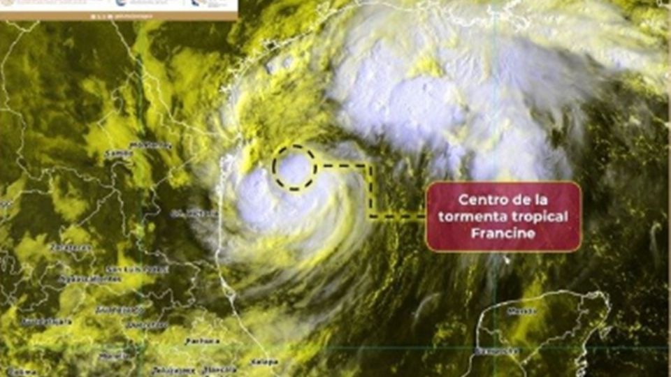 Francine es el sexto sistema con nombre de la temporada en el océano Atlántico.