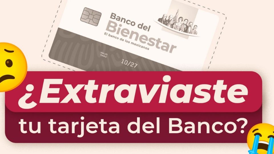 Sea cual sea el programa social al que tú pertenezcas, el dinero que recibes siempre será por medio de la tarjeta del Bienestar