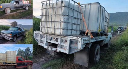 Aseguran 5 camionetas huachicoleras y una toma clandestina en este municipio