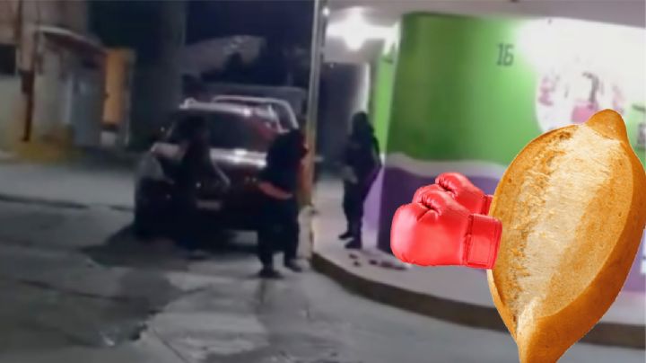 Bolillos salen volando por riña, los recoge y se los llevan | VIDEO