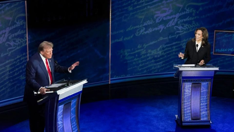 6 de cada 10 estadounidenses encuestados por mensaje de texto en todo el país consideró que Harris tuvo un mejor desempeño en el debate