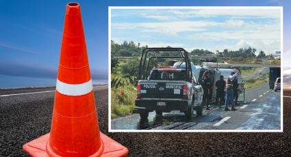 Carretera Pachuca-Ciudad Sahagún: Vuelca pipa con agua a la altura de Zempoala