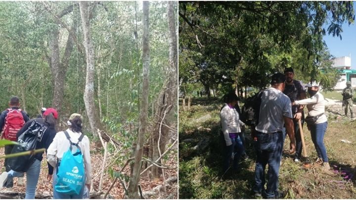 Cancún: Madres buscadoras encuentran crematorio clandestino con cuerpos