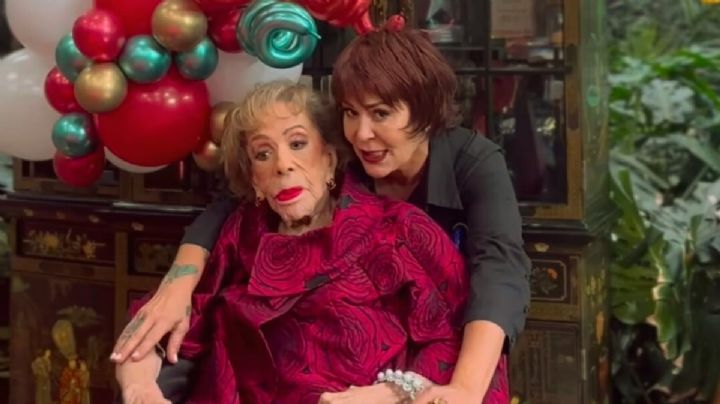 Así festejó Silvia Pinal su cumpleaños en su casa por la que pelean sus hijas
