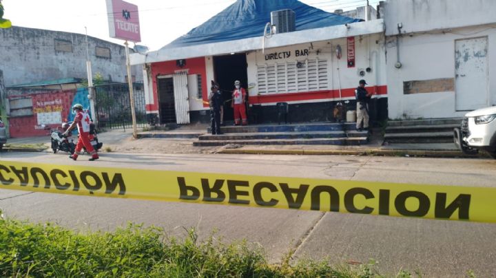 Ataque armado en bar de Coatzacoalcos deja dos muertos
