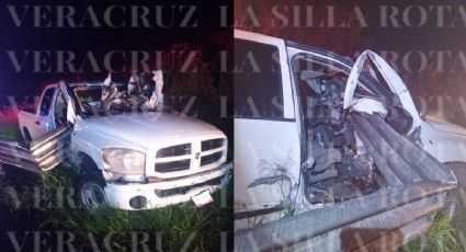 Accidente en Cumbres de Maltrata: Chofer queda prensado tras impactar contra barra de contención