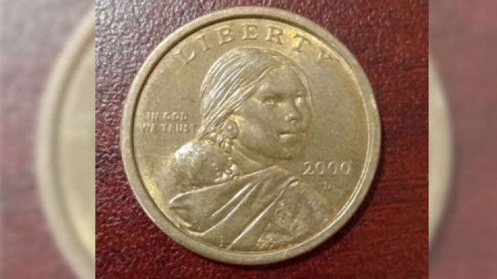 Así es la moneda de 1 que tiene el rostro de exploradora indígena que cuesta 8,000 pesos