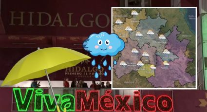 Probabilidad de lluvia en estos municipios de Hidalgo para este 15 de septiembre