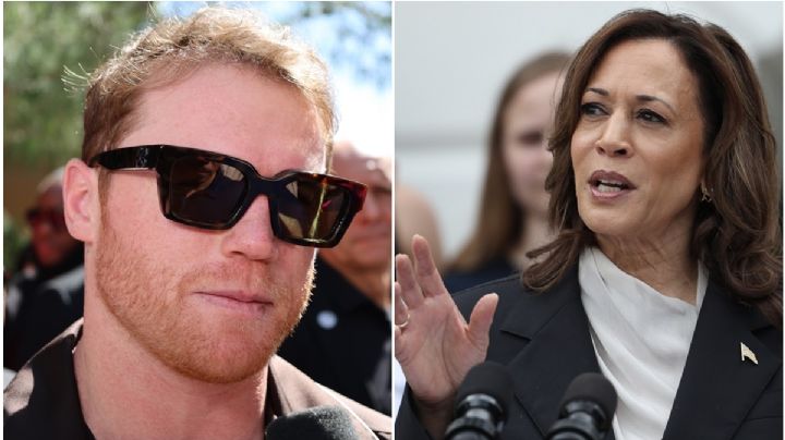 ¿Kamala Harris irá a la pelea del "Canelo"?