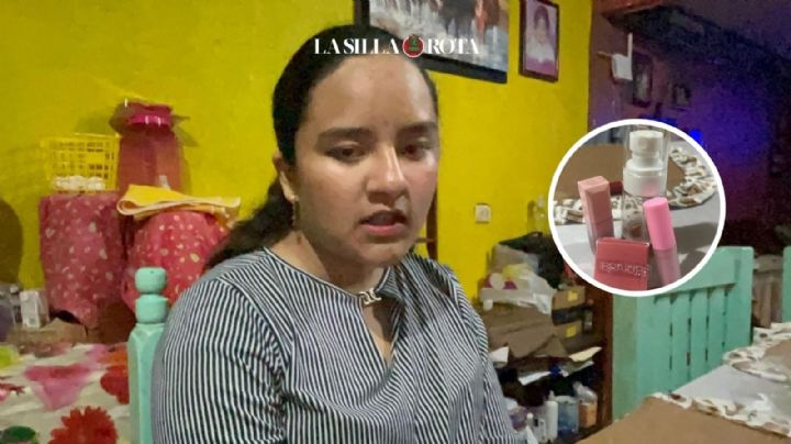 Karla, xalapeña que creó su propia marca de maquillaje en alfabeto Braille