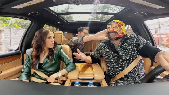 Luis Gerardo Mendez le suelta cachetadón al Escorpión Dorado durante entrevista: “No que muy luchador” | VIDEO