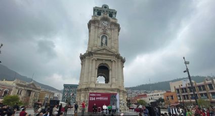 Con música y pastel conmemoran 114 aniversario del Reloj de Pachuca