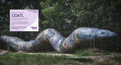 Convocan a memorial por destrucción de la escultura “Coatl” en el Parque Natura