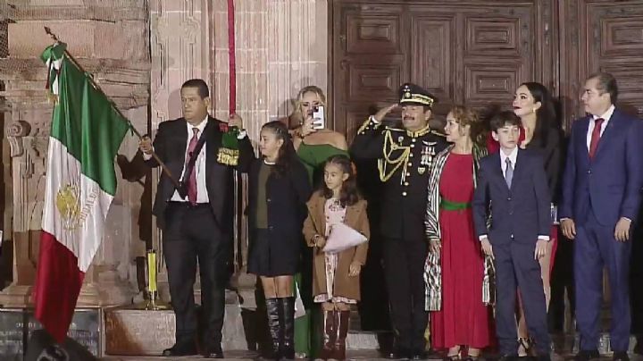 “¡Viva Guanajuato!”: El último Grito de Diego Sinhue como gobernador de Guanajuato