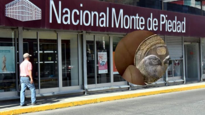 ¿Cuánto paga el Monte de Piedad por monedas de 20 pesos?