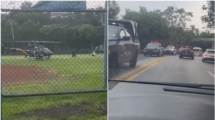 Balacera en Tlalpan causa movilización de decenas de patrullas; hay un policía herido