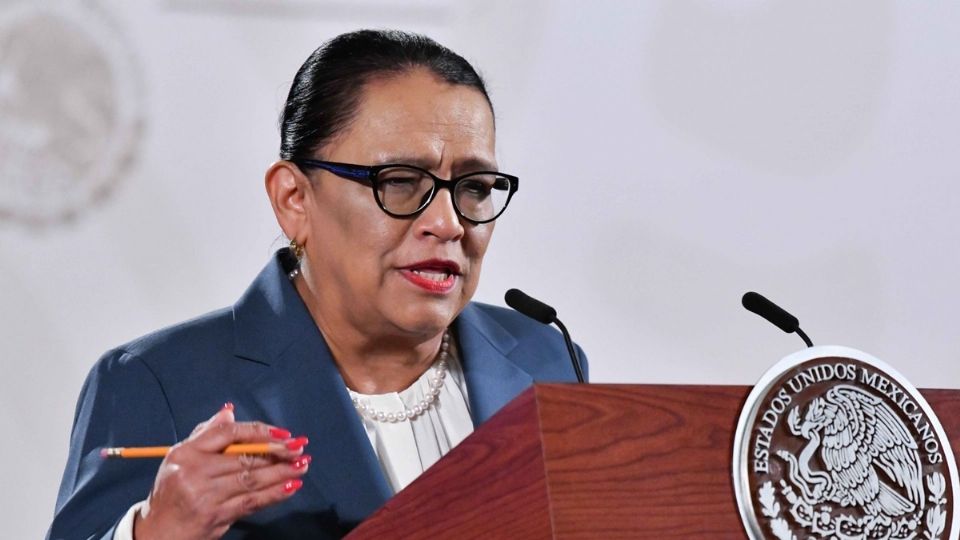 Rosa Icela Rodríguez, titular de Seguridad y próxima secretaria de Gobernación