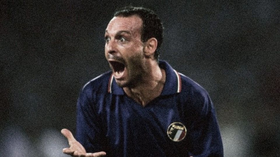 Totò Schillaci, una de las máximas figuras del Mundial de Italia 90