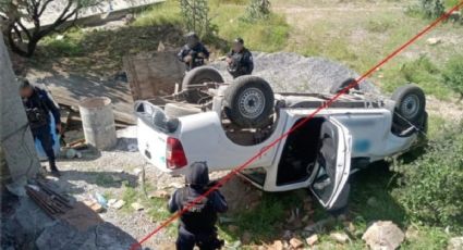 Capturan a dos sujetos durante una persecución policiaca