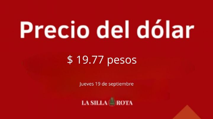 Dólar roza los 20 pesos: Así se vende en bancos