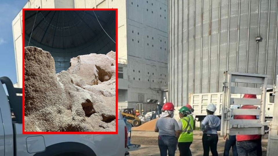 Trabajadores mueren sepultados en silo metálico, al interior de la ASIPONA Coatzacoalcos