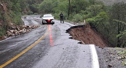 Se desploma infraestructura carretera