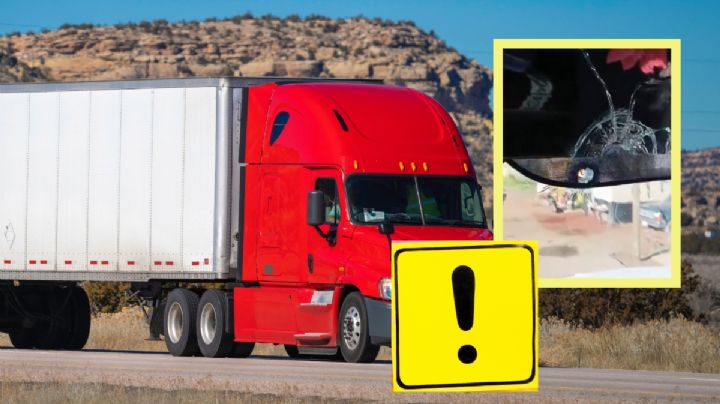 México-Tulancingo: Chofer de tráiler sobrevive a intento de asalto armado I Video