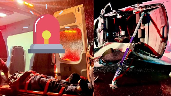 Hombre queda prensado en la carretera Tula-Tlahuelilpan; así fue el rescate I Fotos