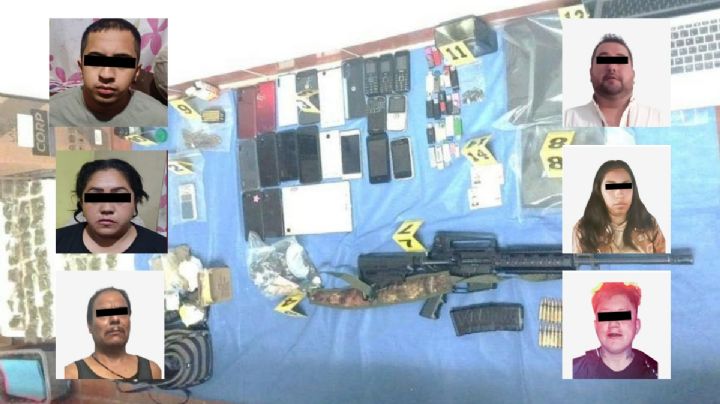 En Hidalgo: 8 detenidos por robo, armas y drogas en estos municipios