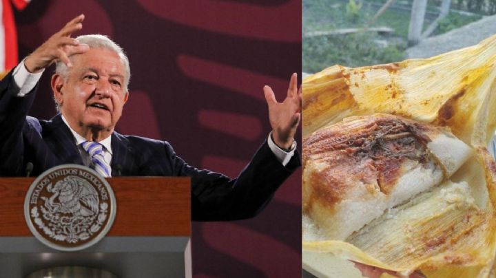 En esta comunidad de Veracruz AMLO dice que están los mejores tamales jarochos