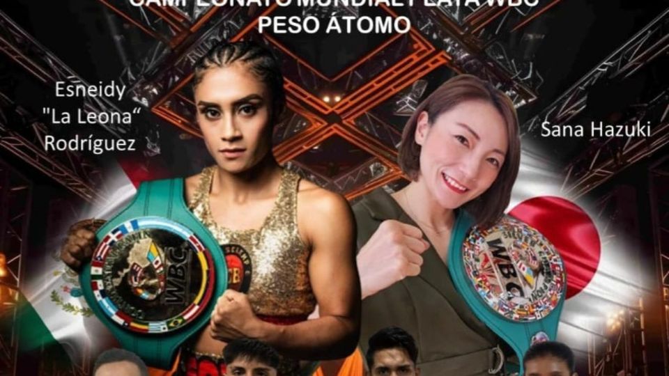 Que se disputará entre Esneidy La Leona Rodríguez y Sana Hazuki.