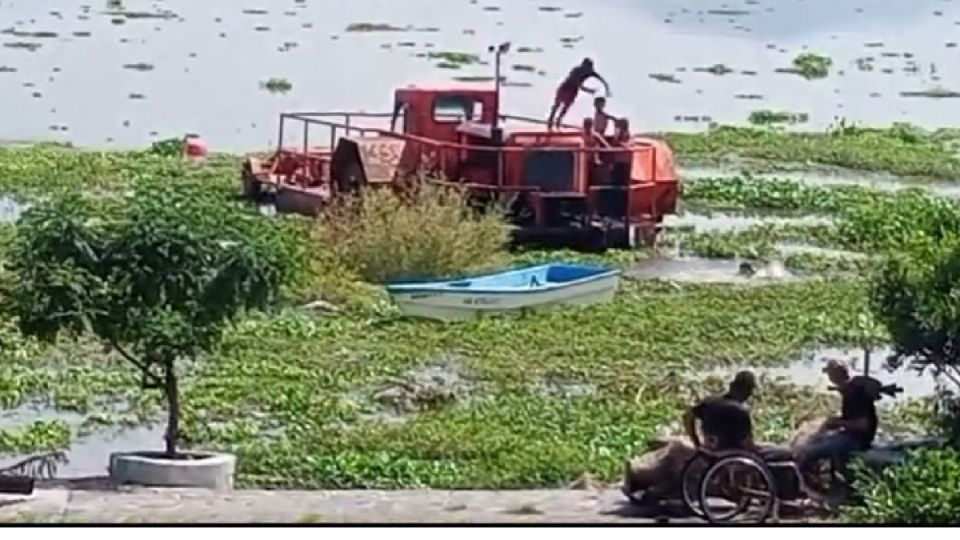 Así disfrutan de la recuperación de la Laguna de Yuriria.