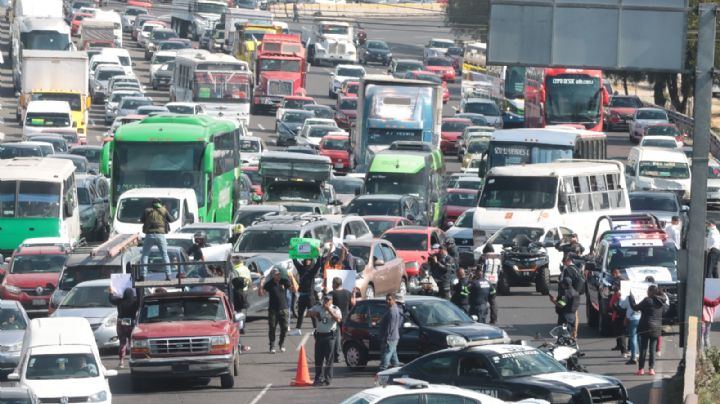 Alertan por BLOQUEO en la autopista México-Pachuca; aquí la fecha y el horario