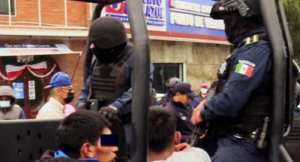 Hay menores de edad en grupo que ocasionó disturbios en Cruz Azul; 120 detenidos