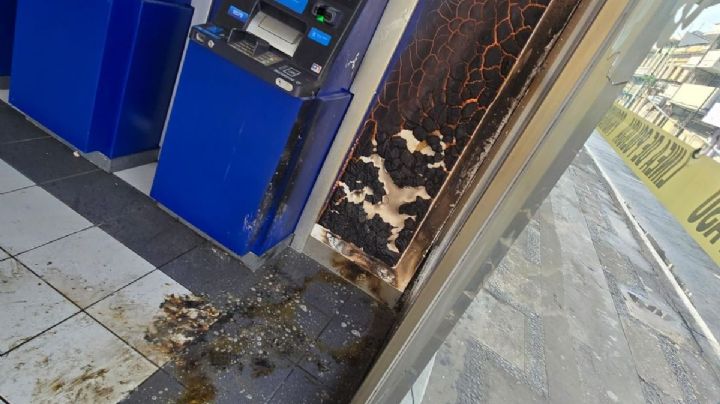 Esto sabemos del incendio de cajeros automáticos en Veracruz