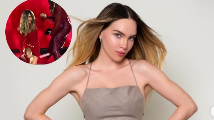 Belinda reacciona a su apartosa caída en la Semana de la Moda París