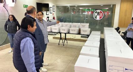 Priistas hacen simulacro de elección de jueces; solo tardan 4 horas en votar: es imposible hacerla: Moreira