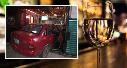 Joven conductor se mete con todo y auto a bar en Tulancingo; así este accidente