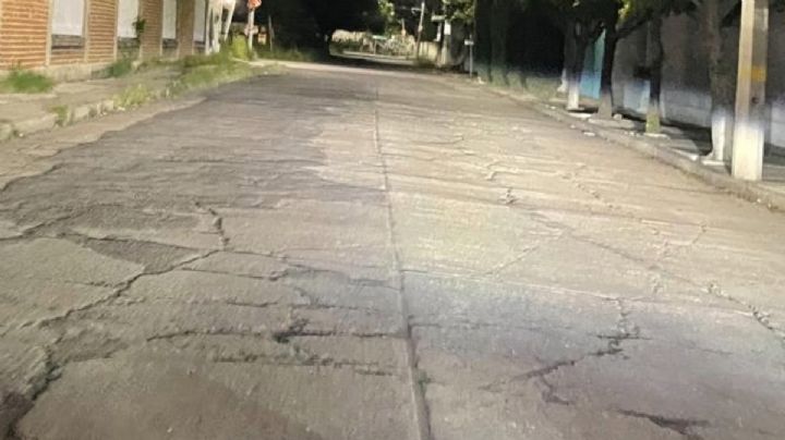 Avenida del  Zapatero, la calle peor pavimentada de León
