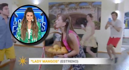 Así reaccionó Mariana Echeverría al ver su capítulo de La Rosa de Guadalupe, "Lady Mangos"